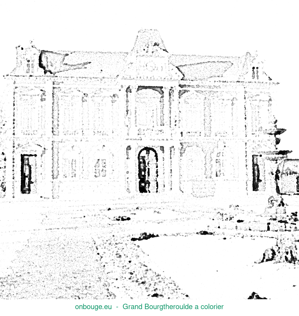 Coloriage de Grand Bourgtheroulde