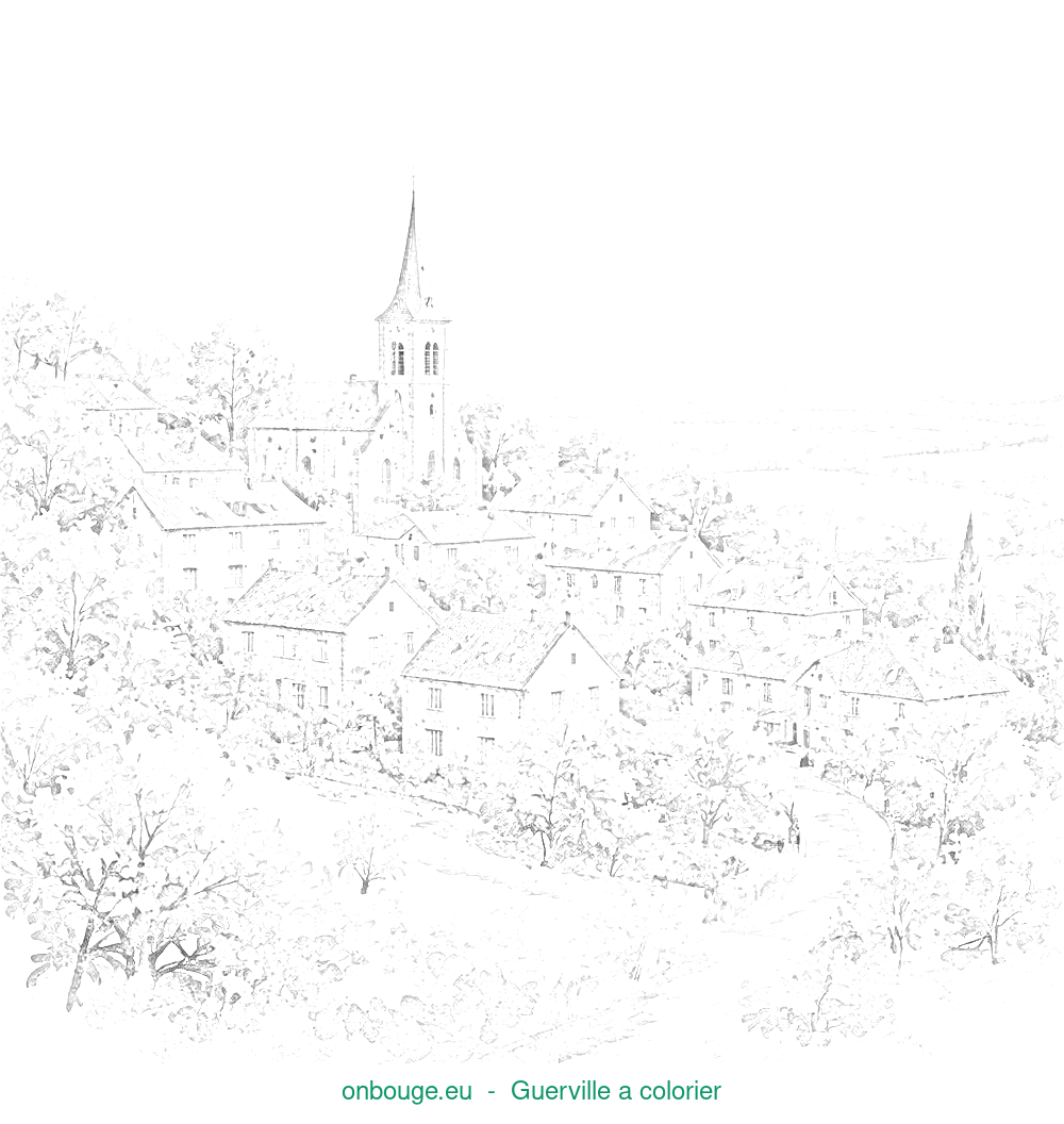 Coloriage de Guerville