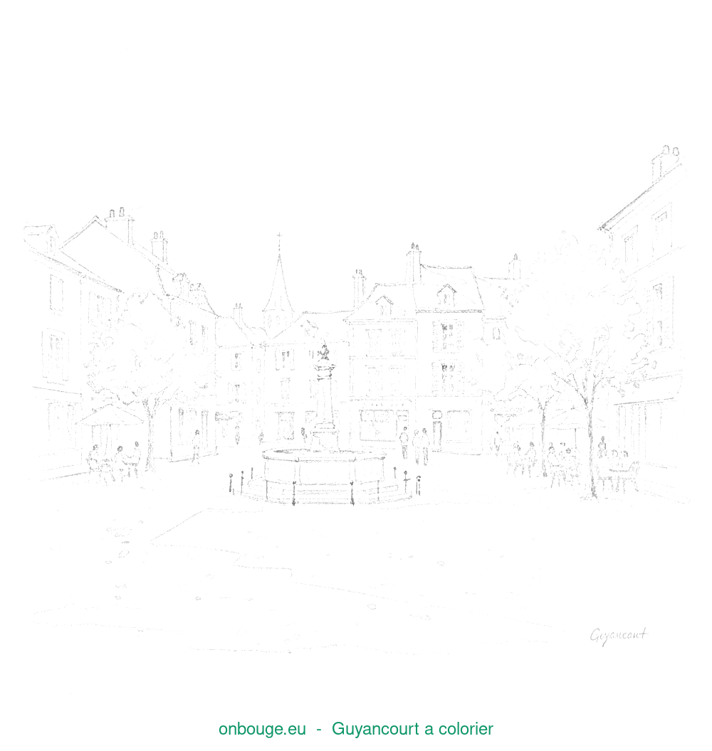 Coloriage de Guyancourt