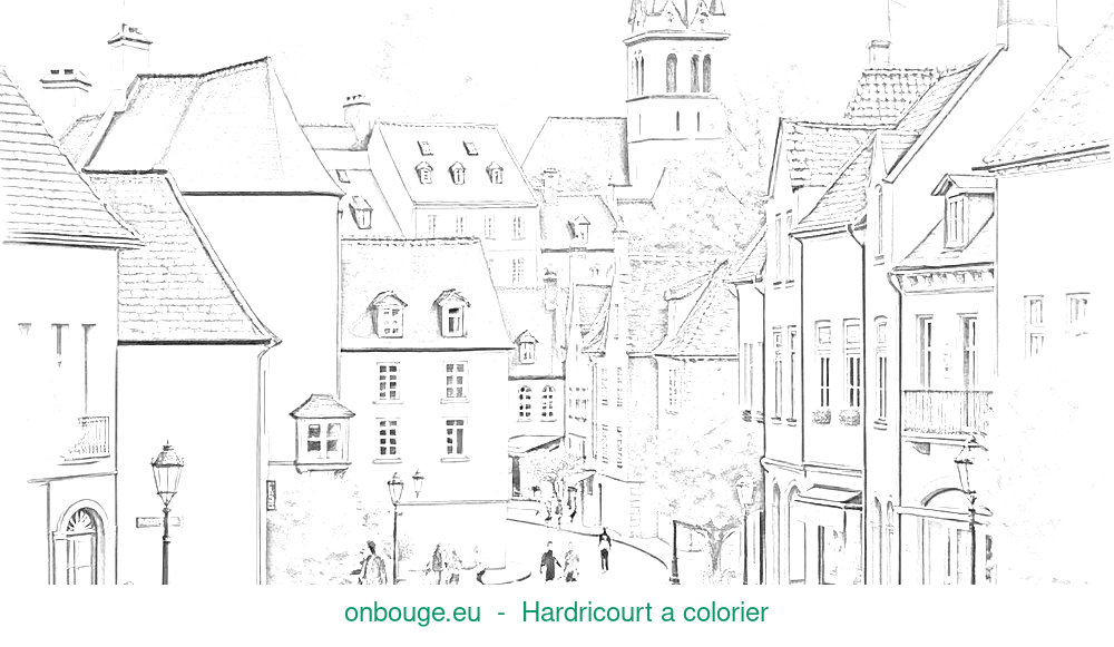 Coloriage de Hardricourt
