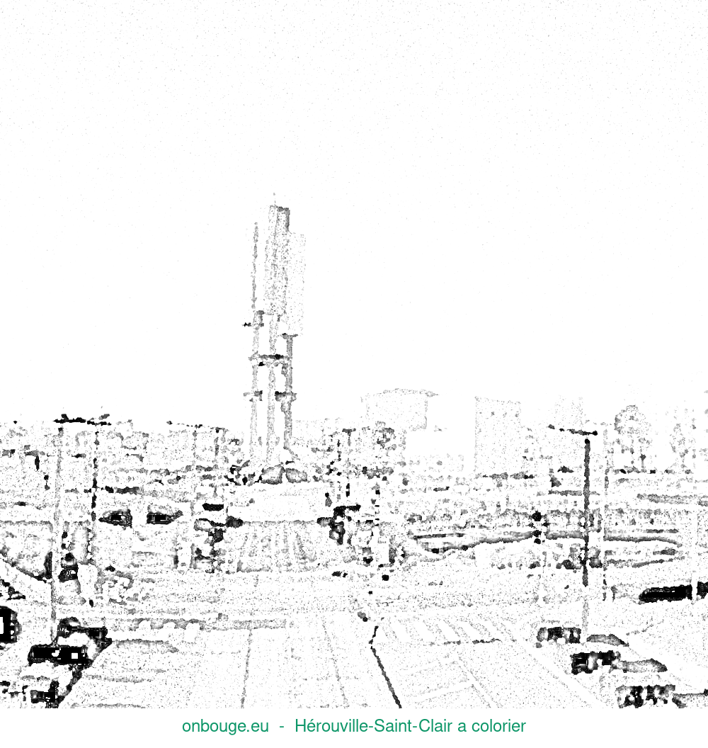 Coloriage d'Hérouville-Saint-Clair