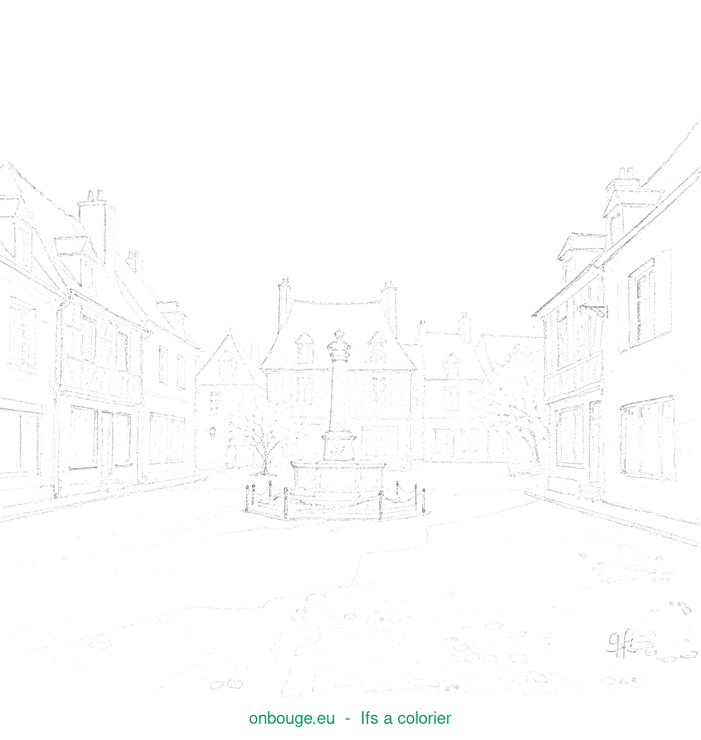 Coloriage d’Ifs