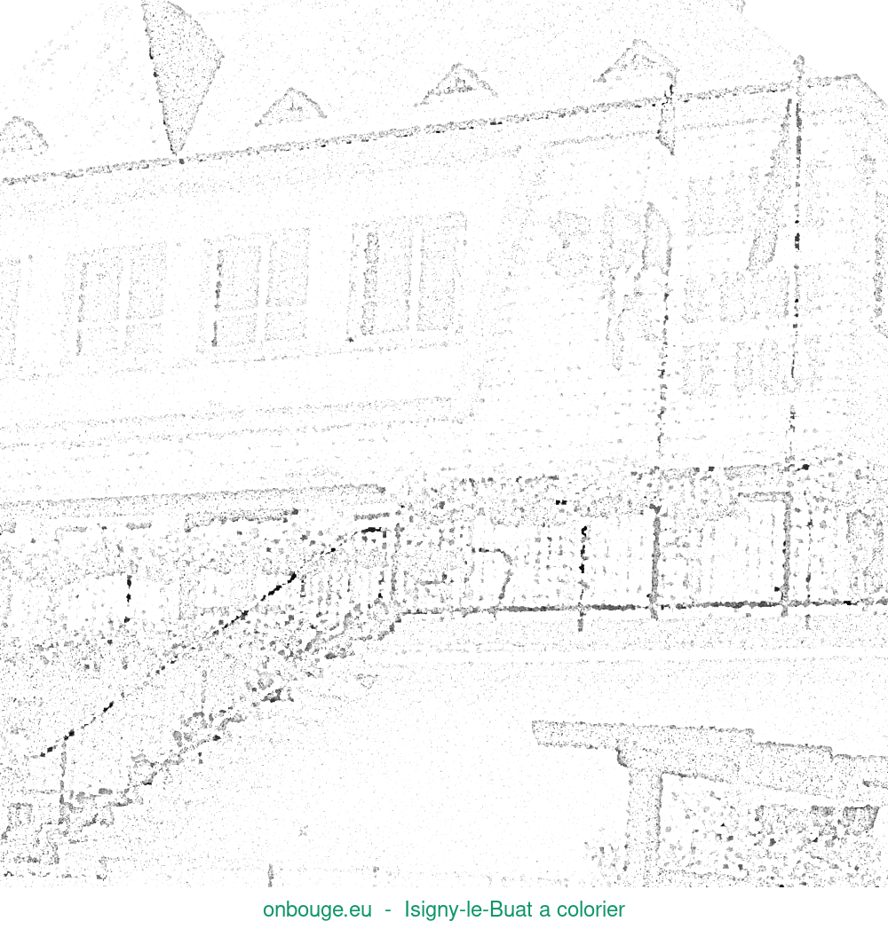 Coloriage d’Isigny-le-Buat