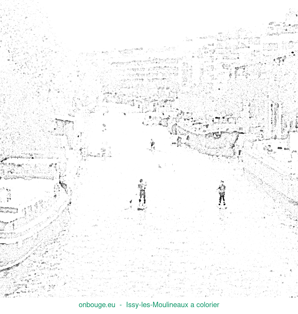 Coloriage d’Issy-les-Moulineaux