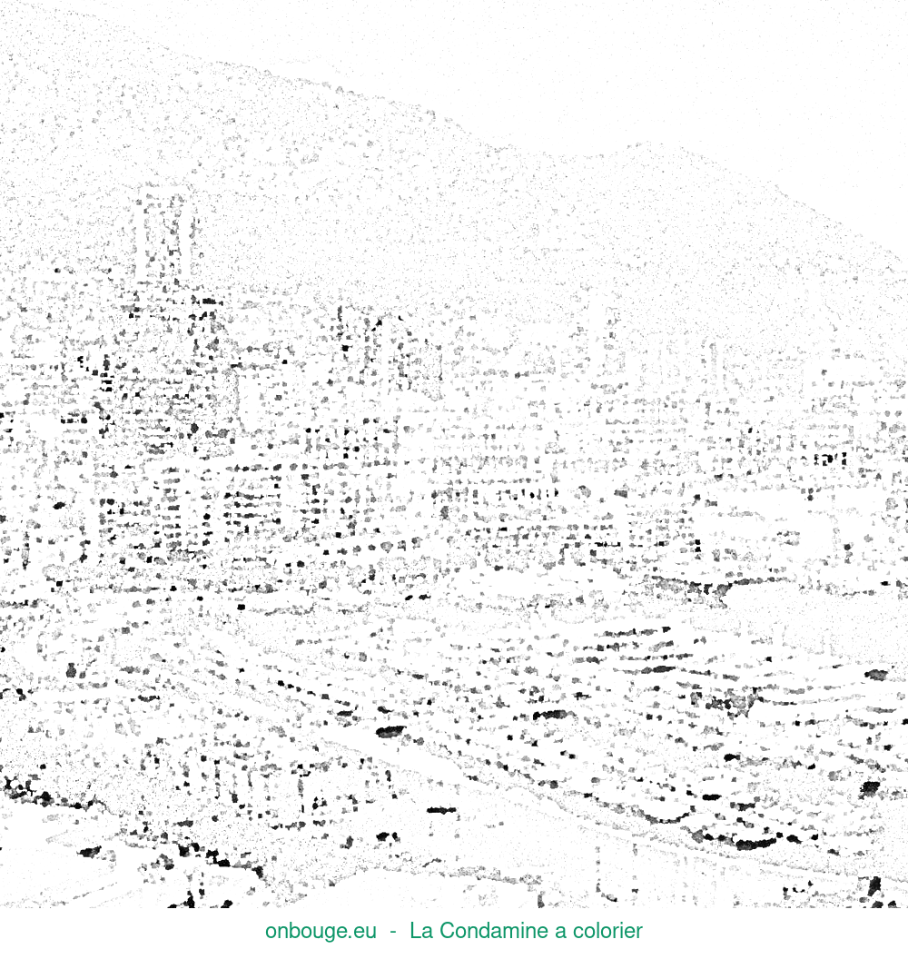Coloriage de La Condamine