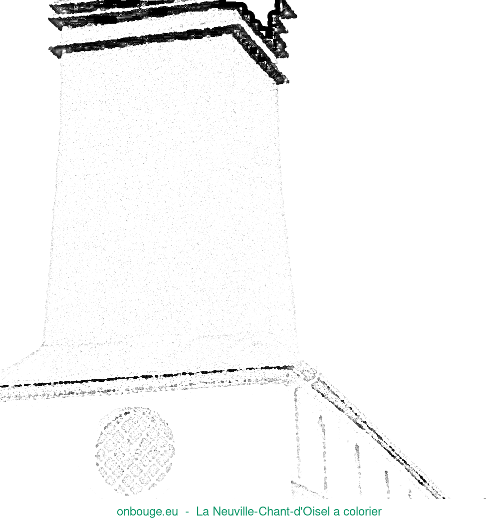 Coloriage de La Neuville-Chant-d'Oisel