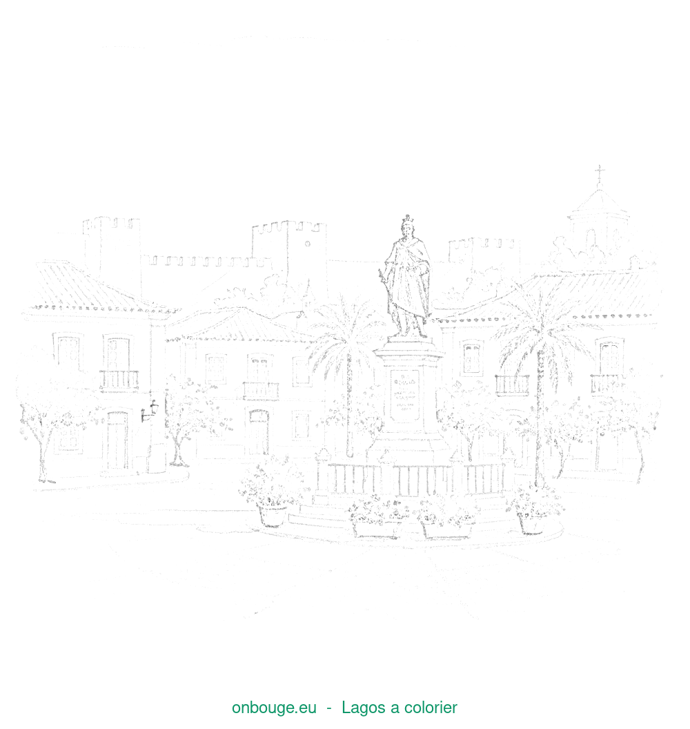 Coloriage de Lagos