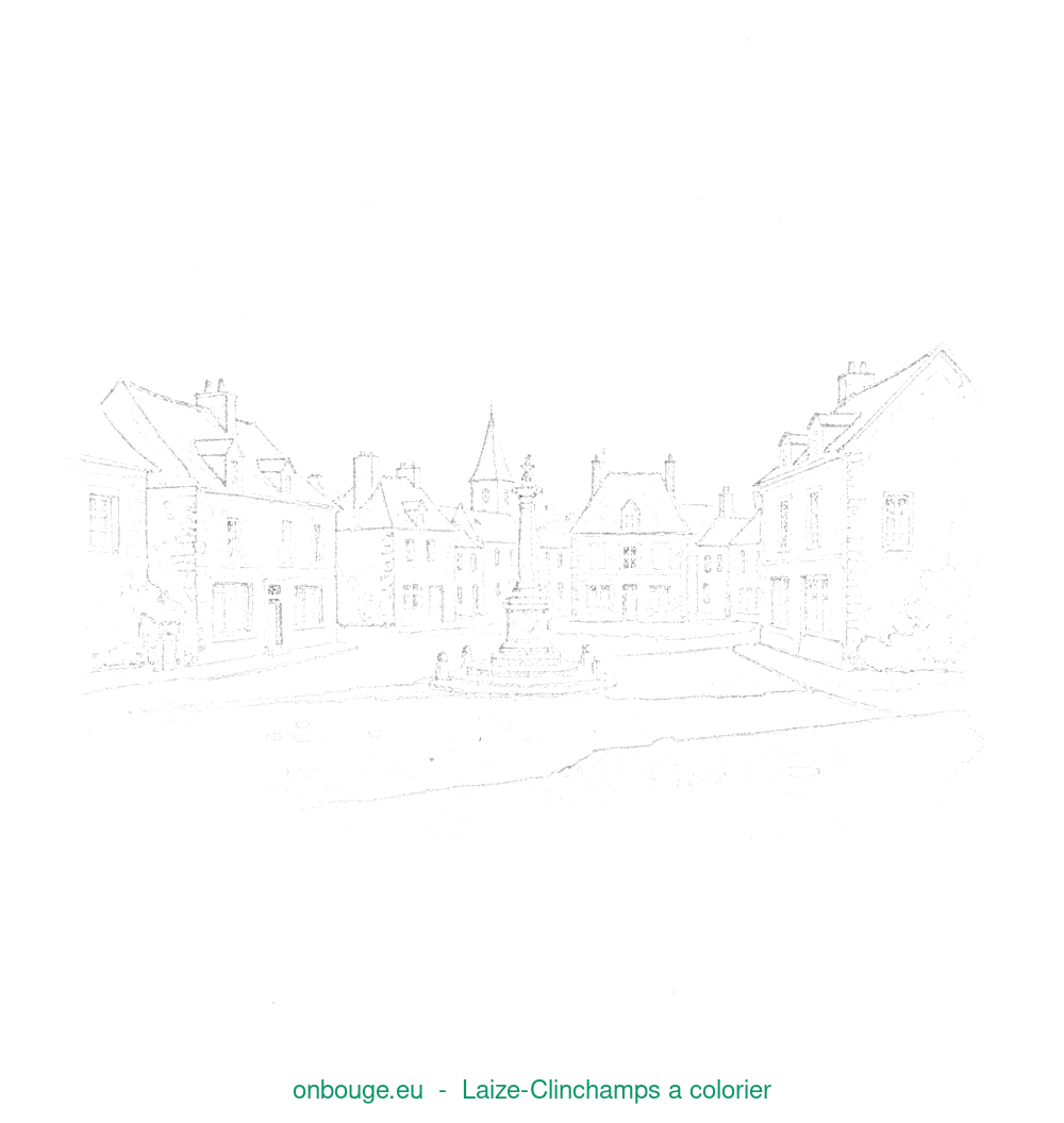 Coloriage de Laize-Clinchamps