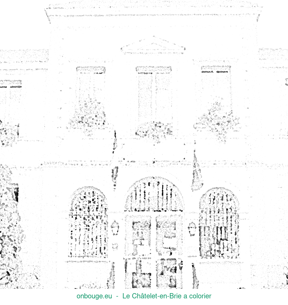Coloriage de Le Châtelet-en-Brie