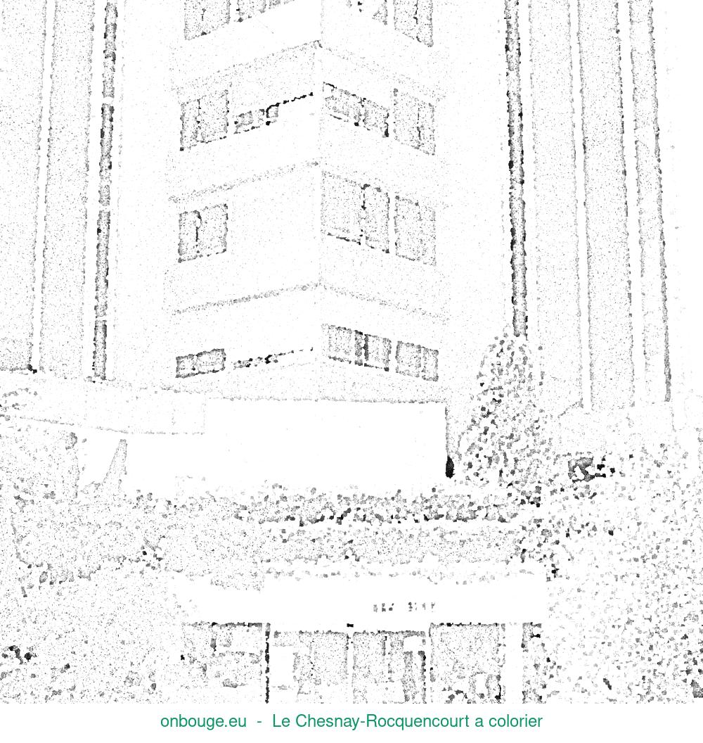 Coloriage de Le Chesnay-Rocquencourt
