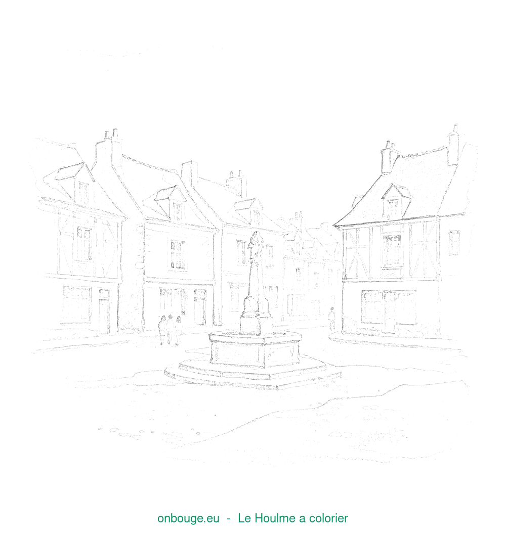 Coloriage de Le Houlme