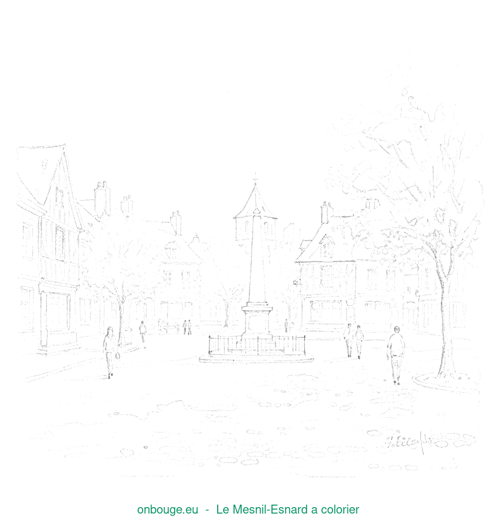 Coloriage de Le Mesnil-Esnard