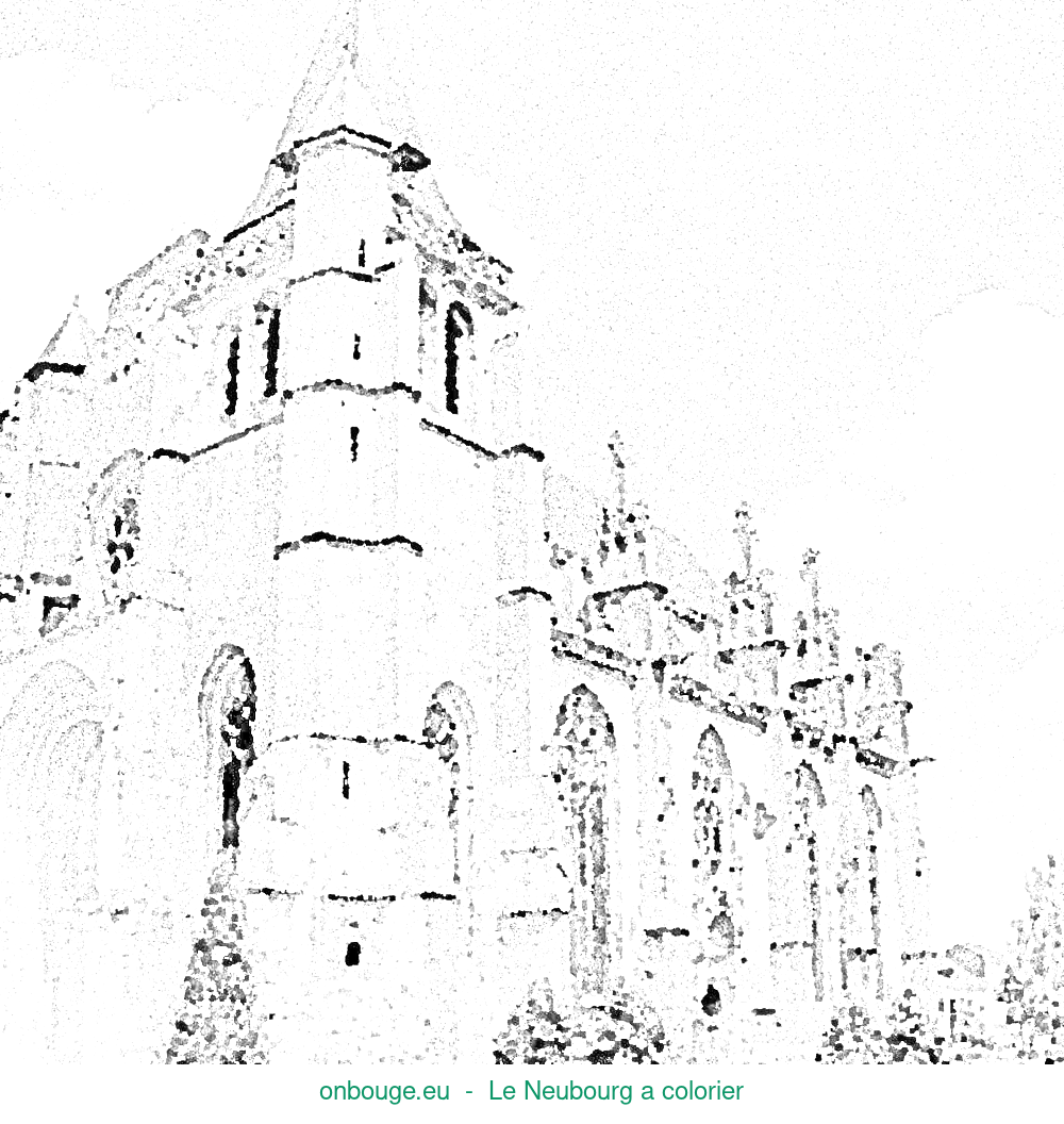 Coloriage de Le Neubourg