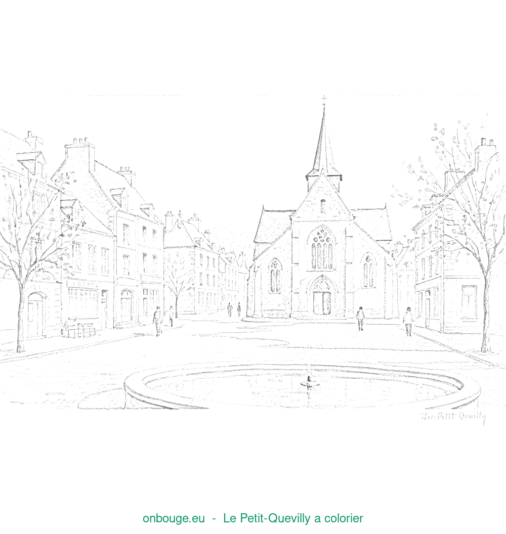 Coloriage de Le Petit-Quevilly