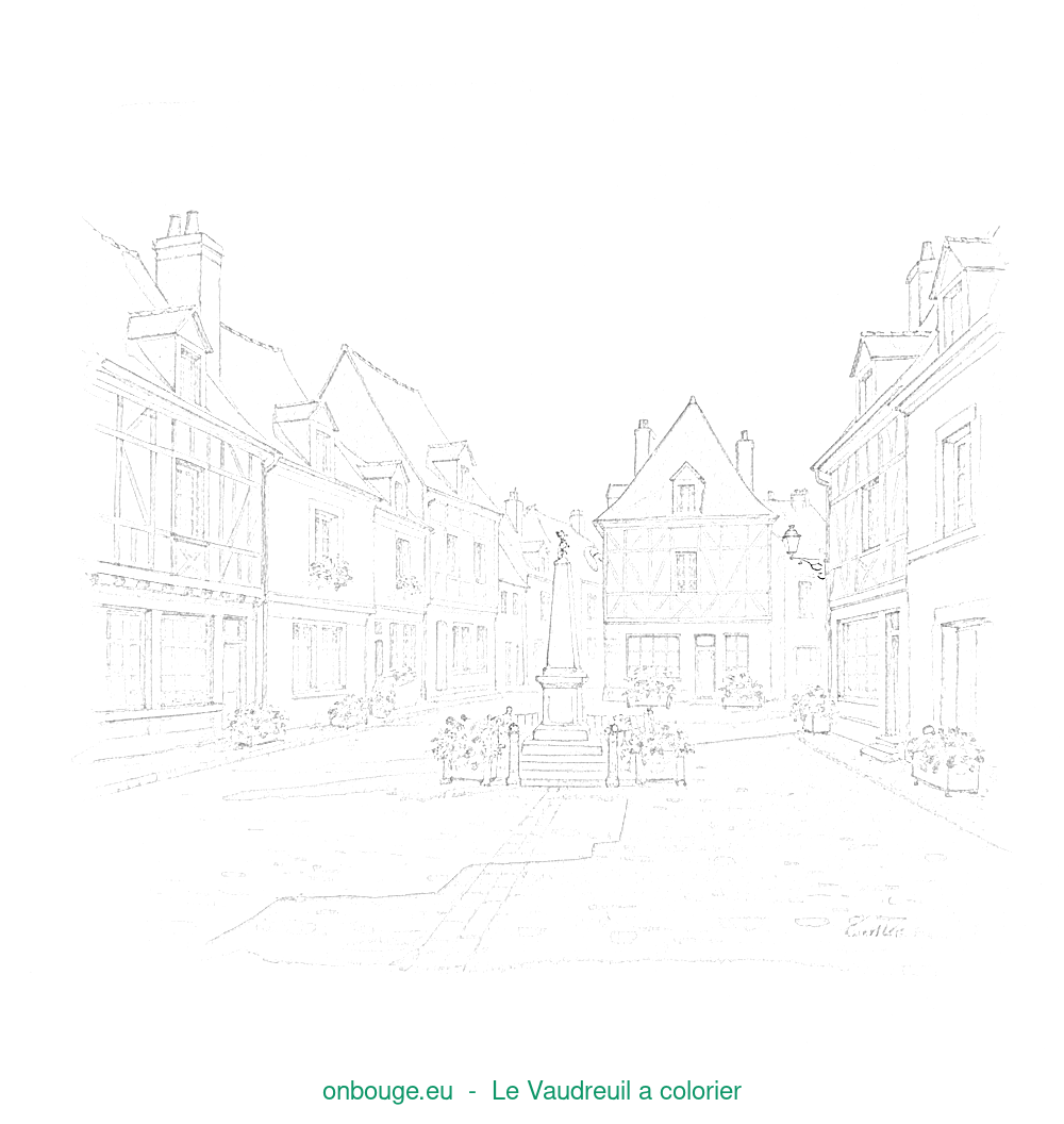 Coloriage de Le Vaudreuil