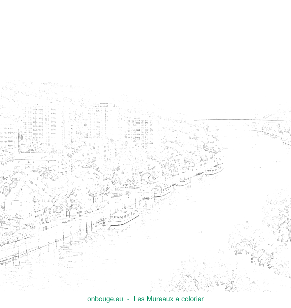 Coloriage de Les Mureaux