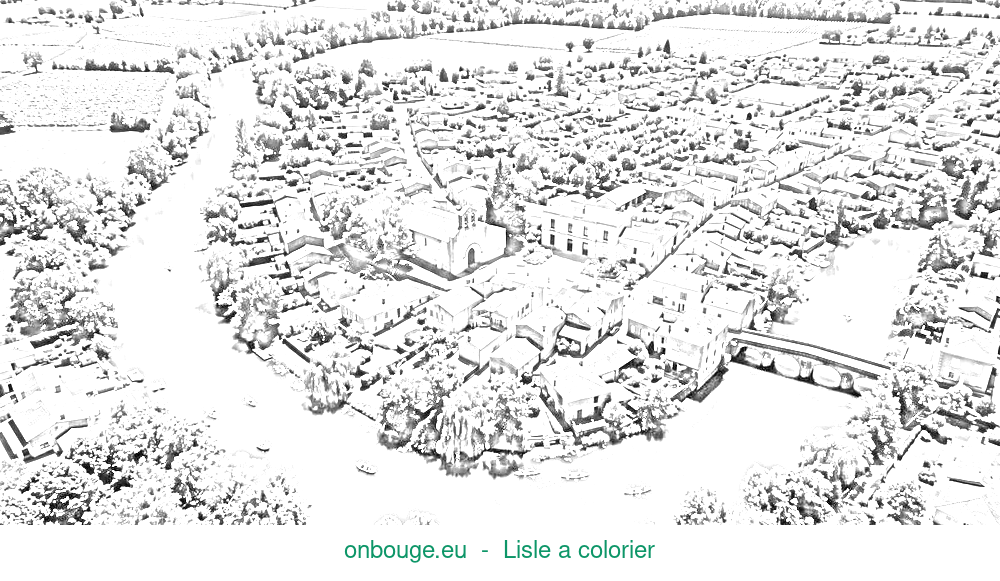 Coloriage de Lisle