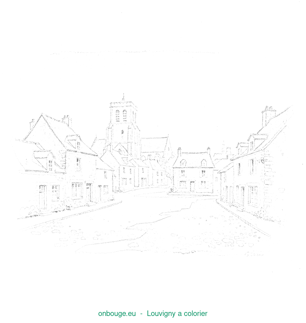 Coloriage de Louvigny
