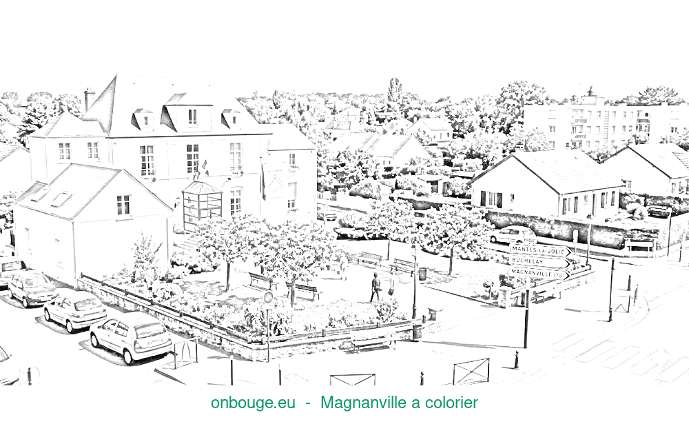 Coloriage de Magnanville