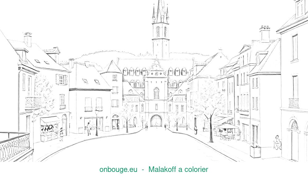 Coloriage de Malakoff