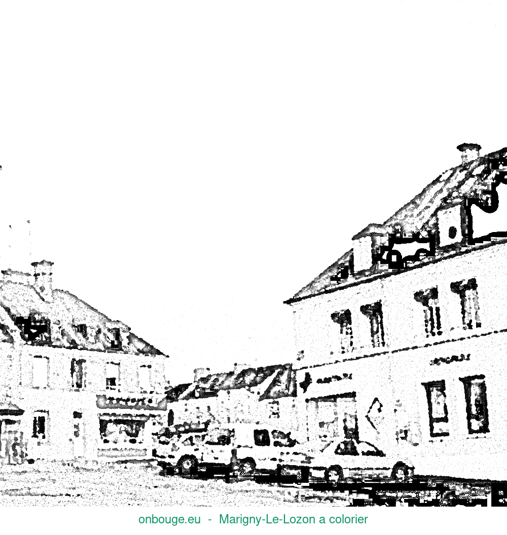 Coloriage de Marigny-Le-Lozon