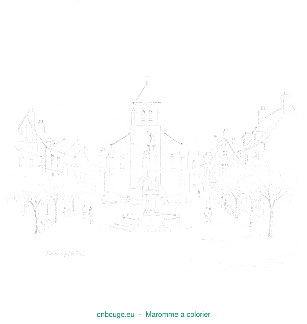 Coloriage de Maromme