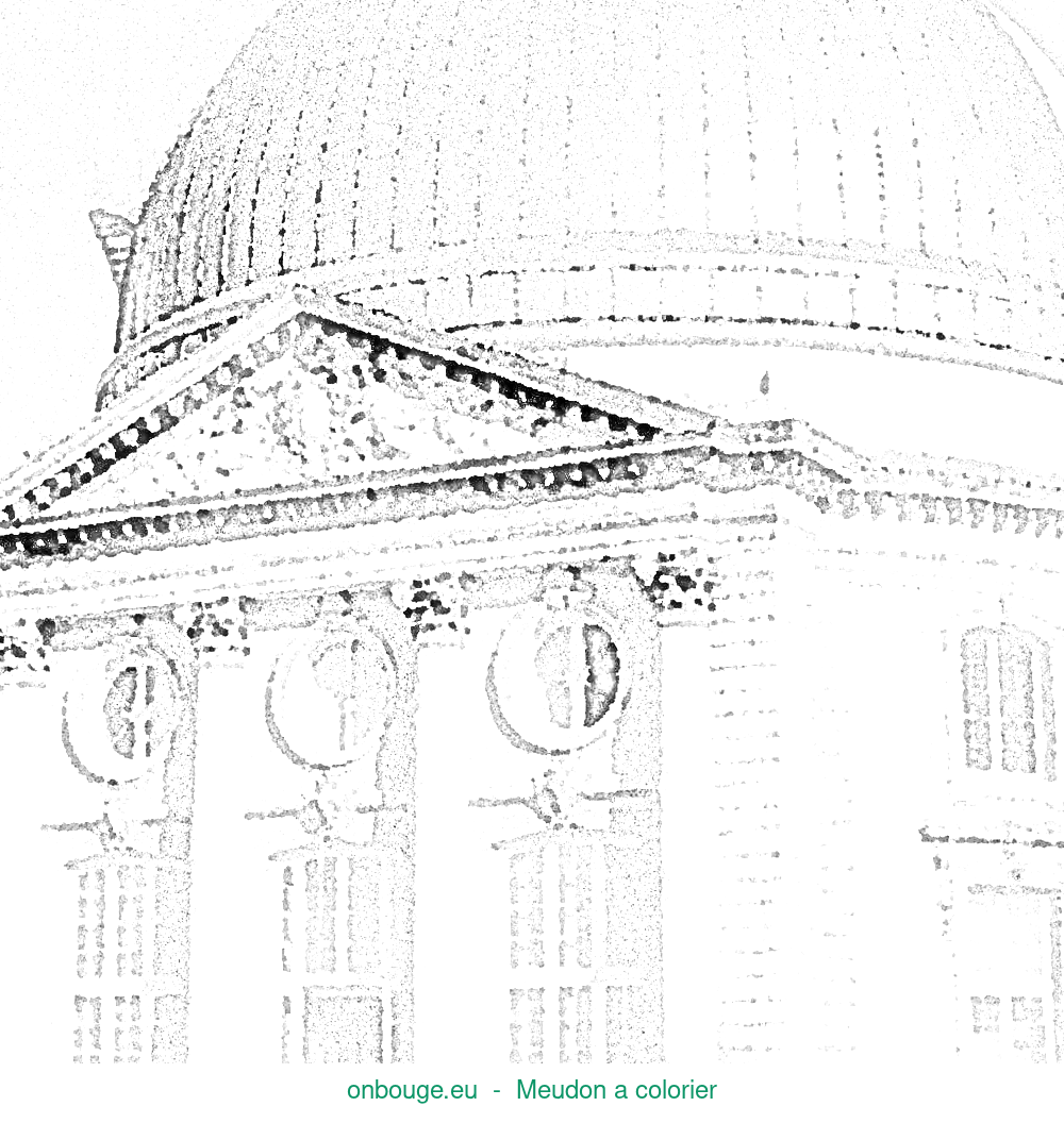 Coloriage de Meudon