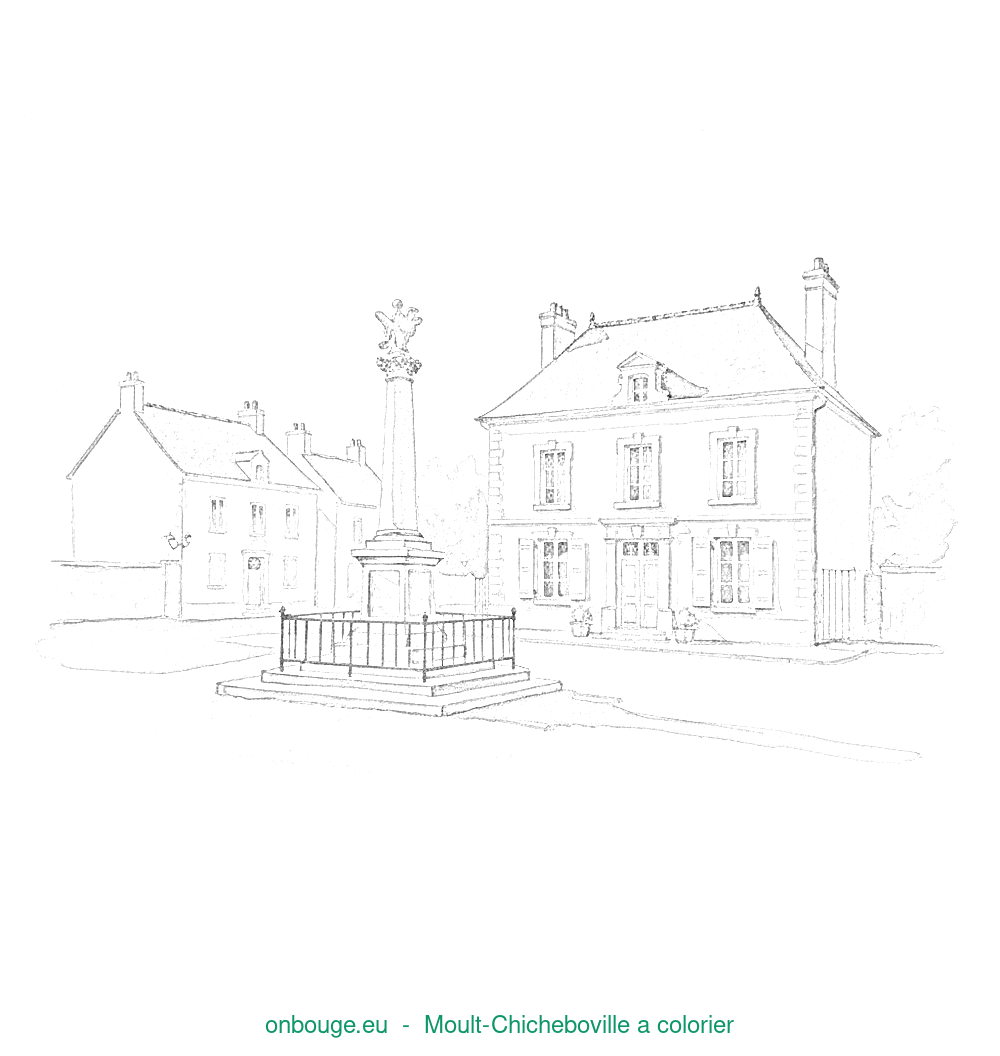 Coloriage de Moult-Chicheboville