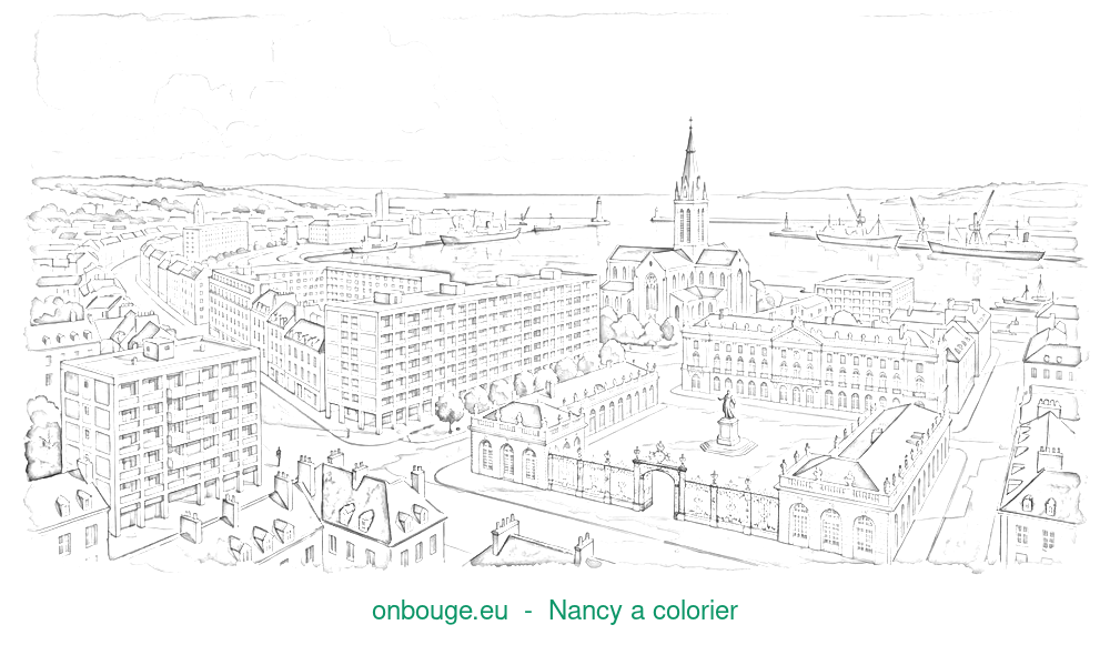 Coloriage de Nancy