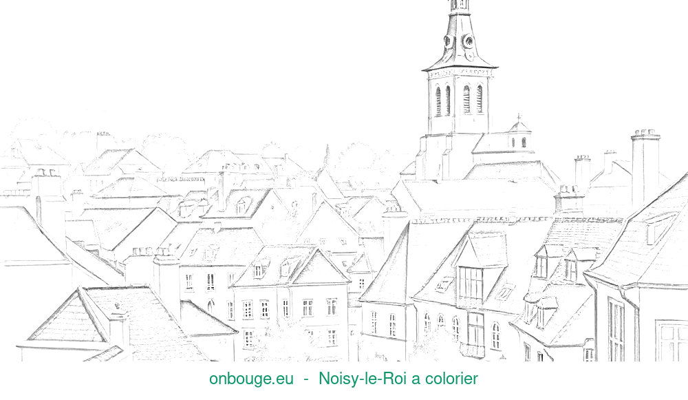 Coloriage de Noisy-le-Roi