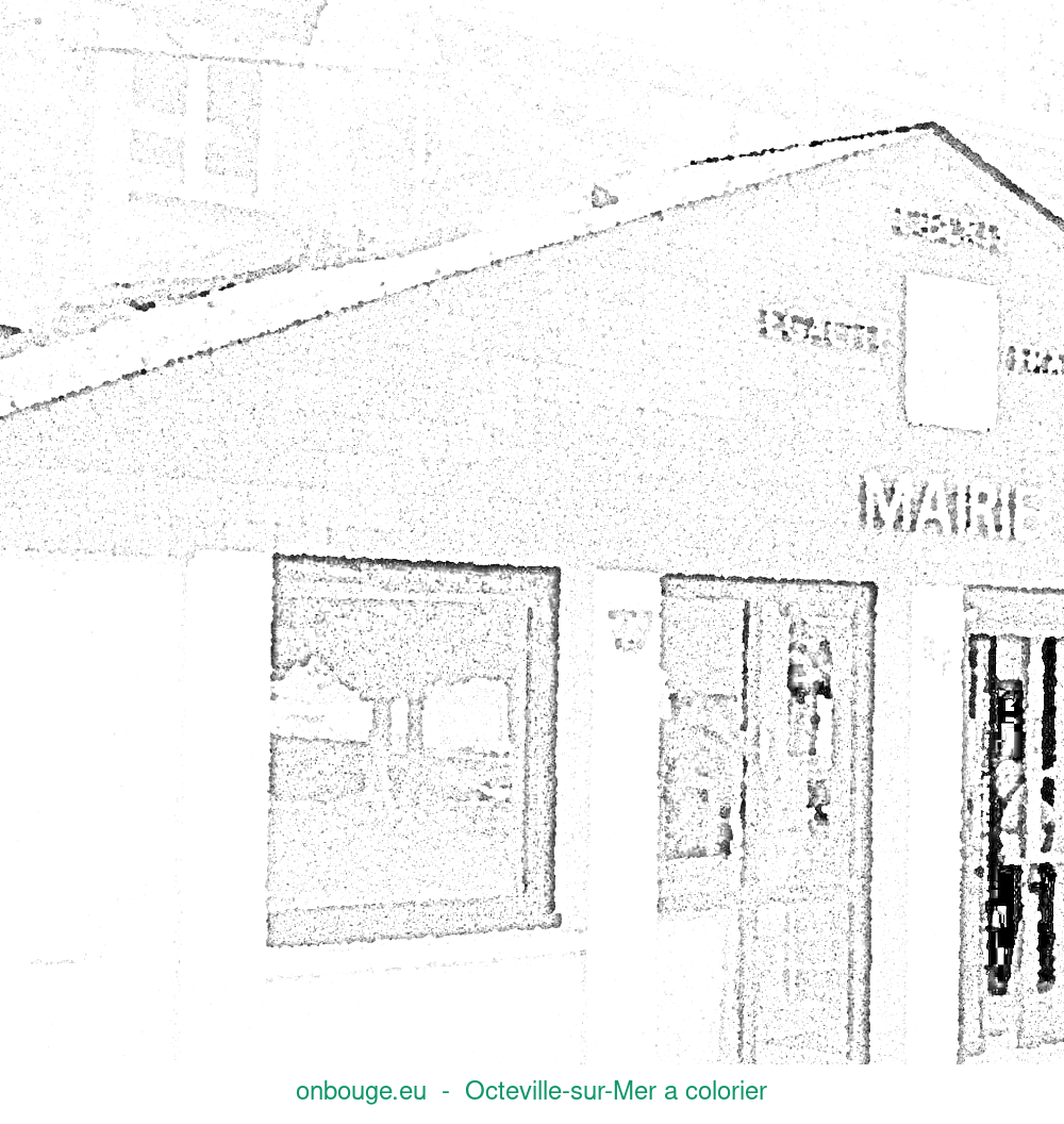Coloriage d’Octeville-sur-Mer