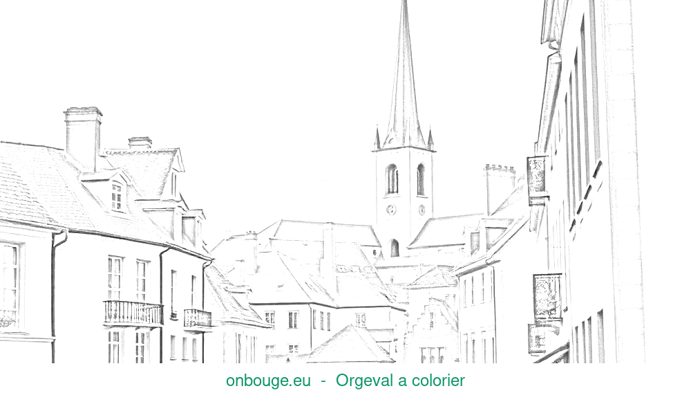 Coloriage d’Orgeval