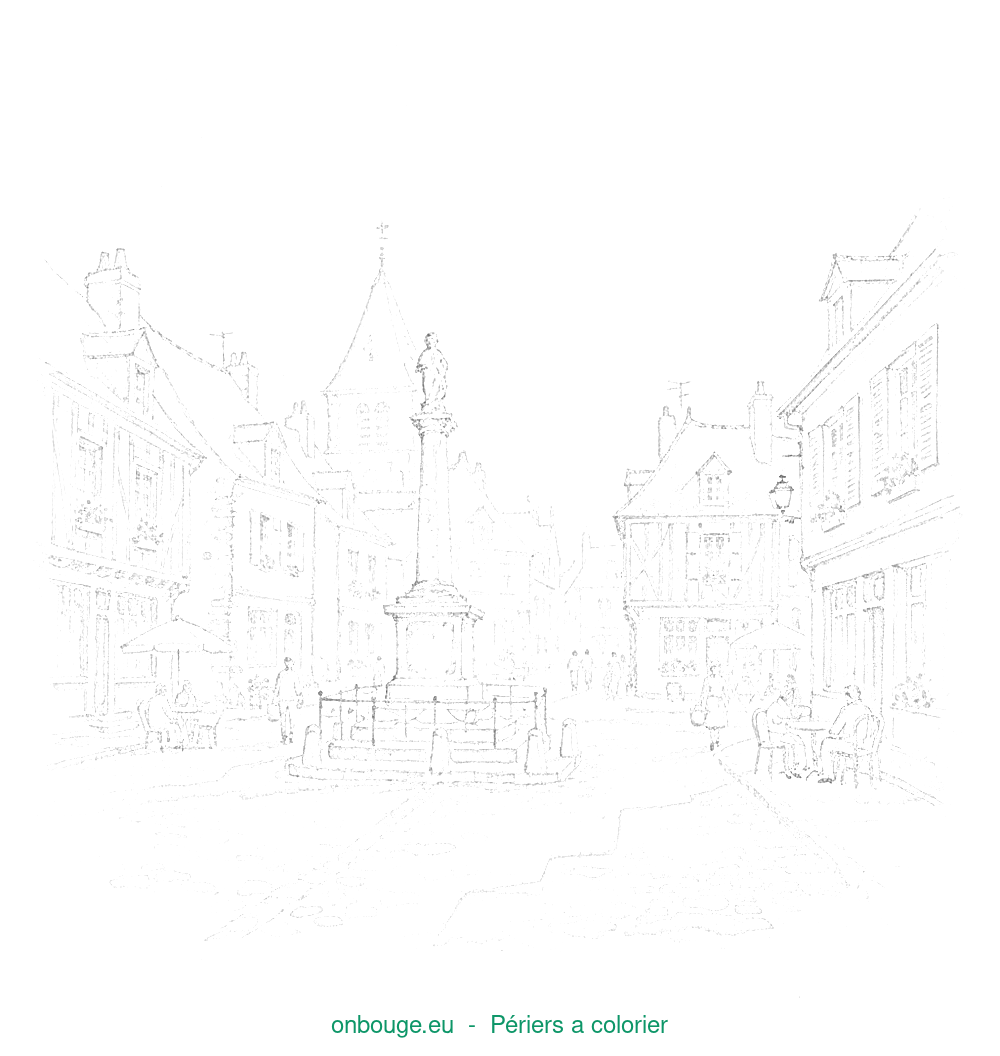 Coloriage de Périers