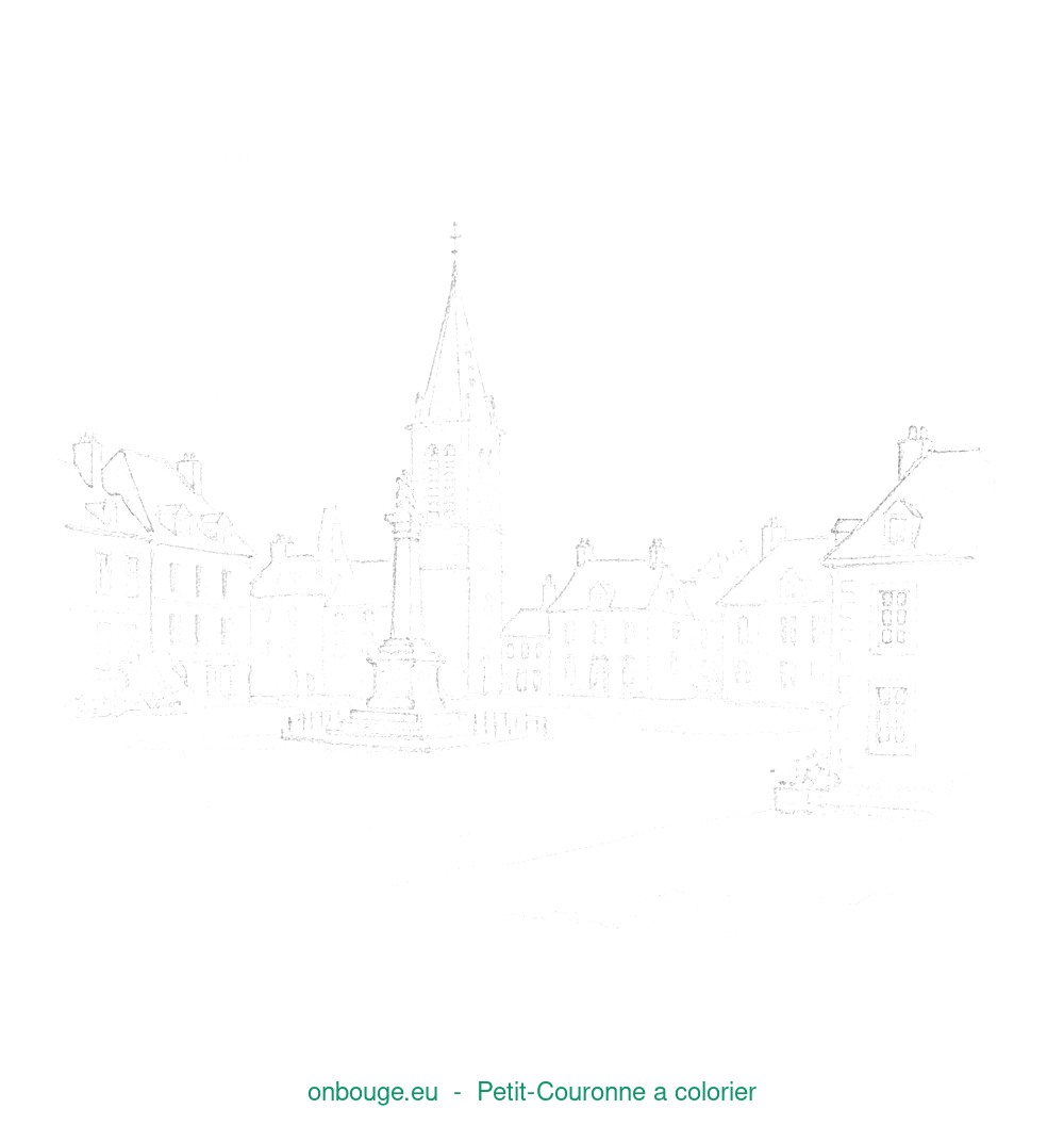 Coloriage de Petit-Couronne