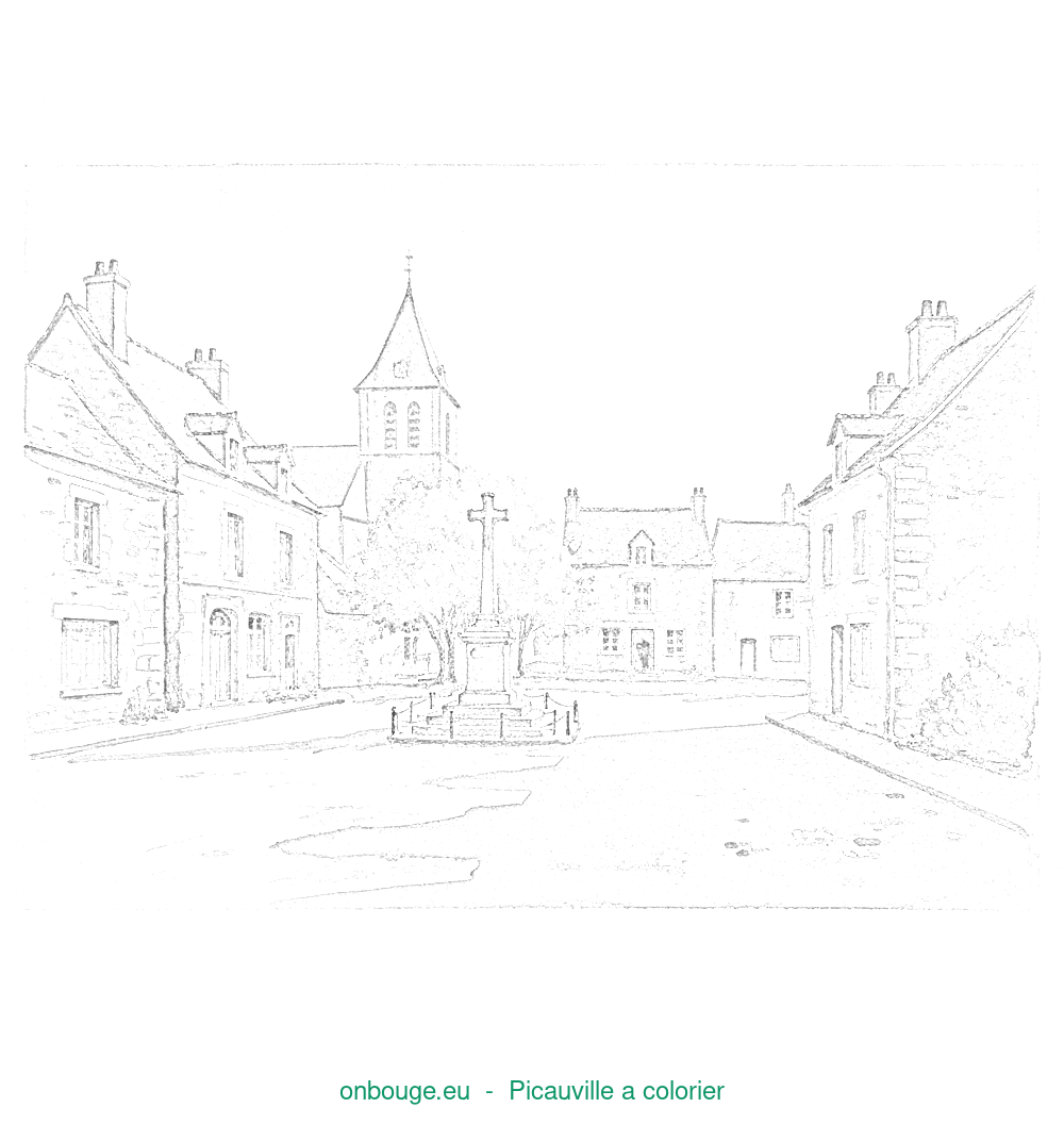 Coloriage de Picauville