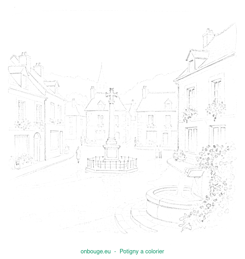Coloriage de Potigny