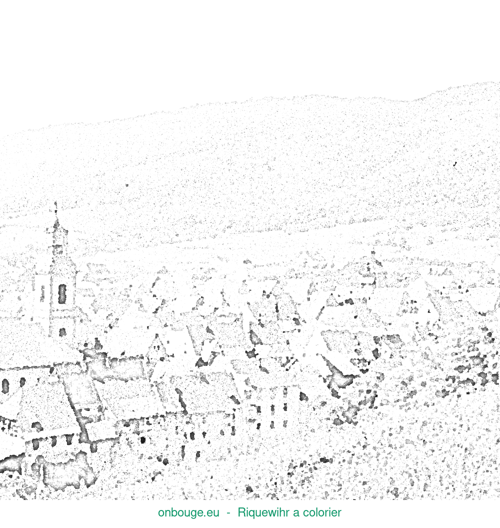 Coloriage de Riquewihr