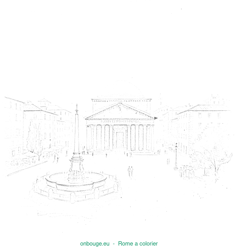 Coloriage de Rome