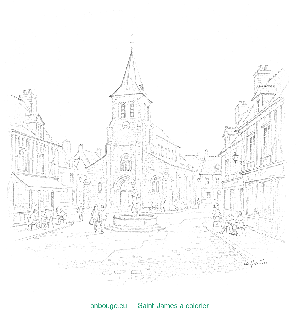 Coloriage de Saint-James