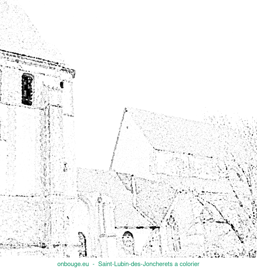 Coloriage de Saint-Lubin-des-Joncherets