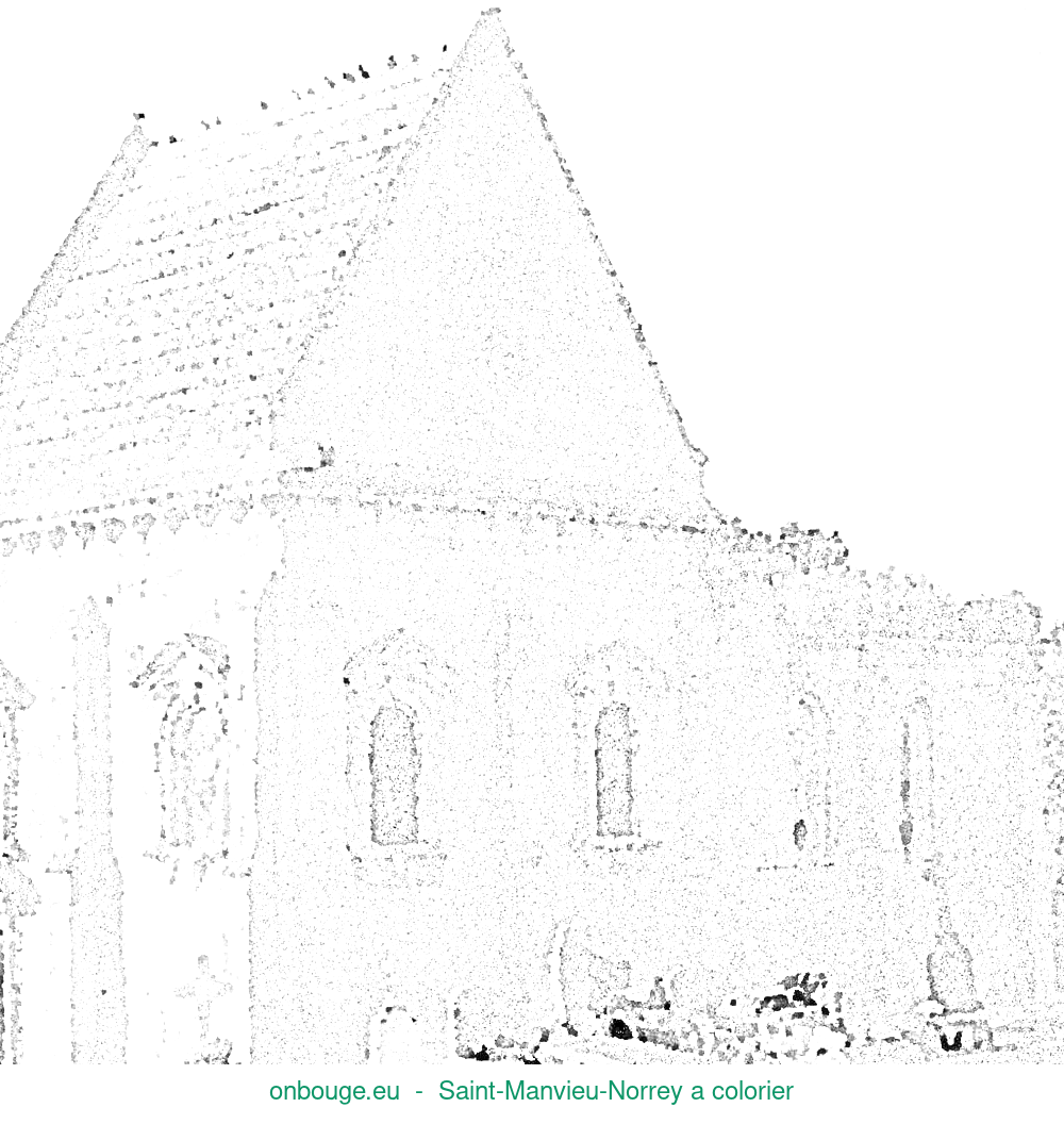 Coloriage de Saint-Manvieu-Norrey