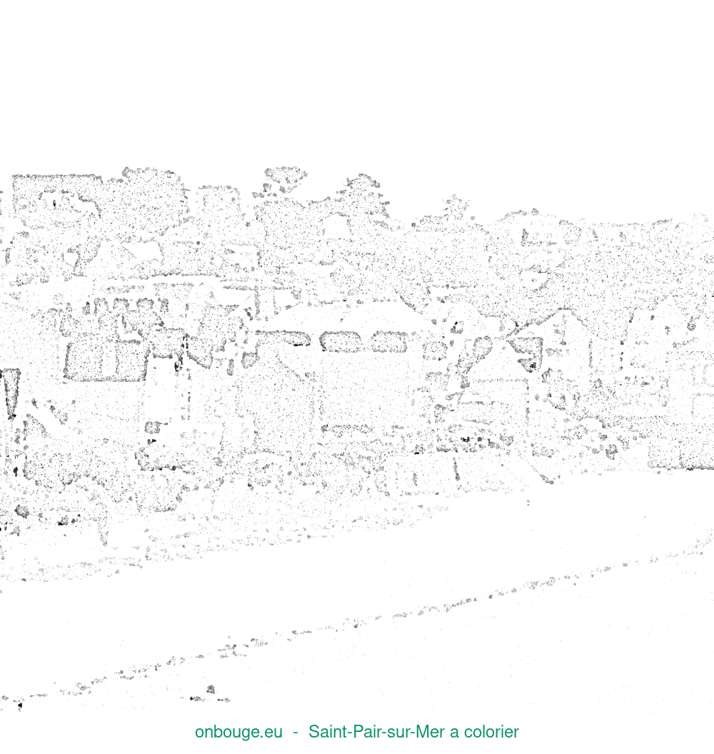 Coloriage de Saint-Pair-sur-Mer