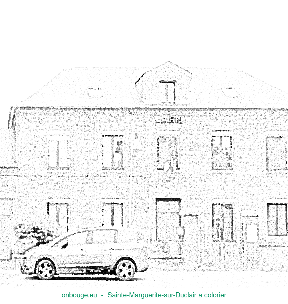 Coloriage de Sainte-Marguerite-sur-Duclair