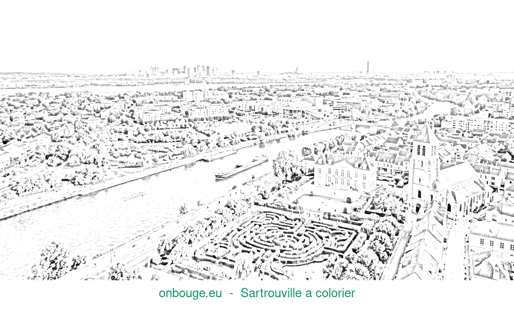 Coloriage de Sartrouville