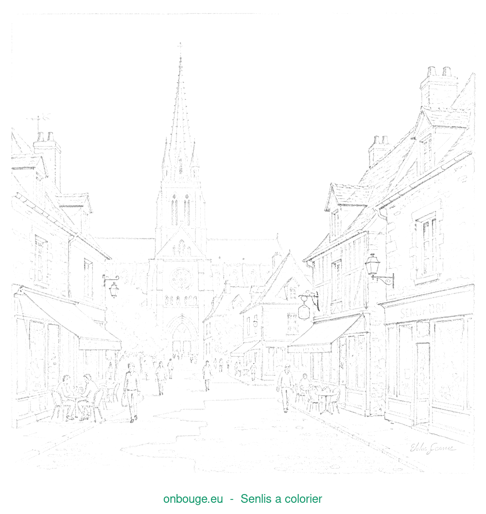 Coloriage de Senlis