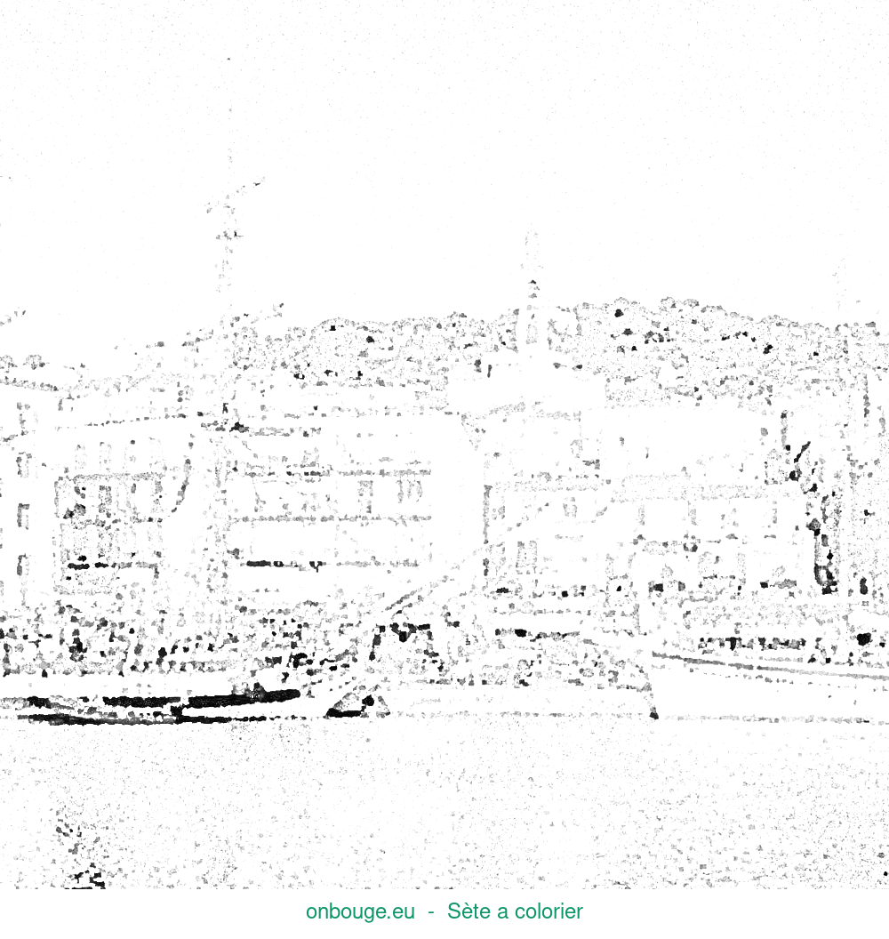 Coloriage de Sète