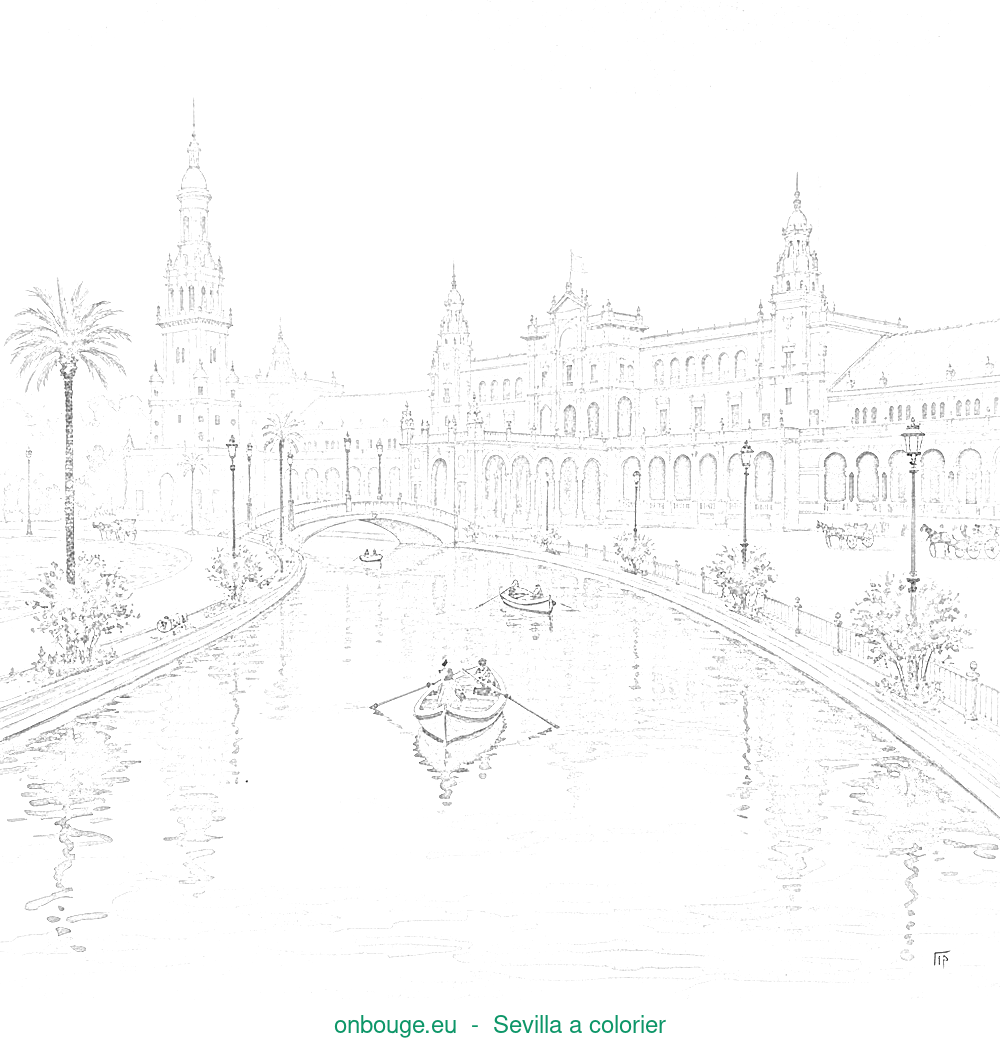 Coloriage de Sevilla