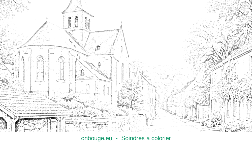 Coloriage de Soindres