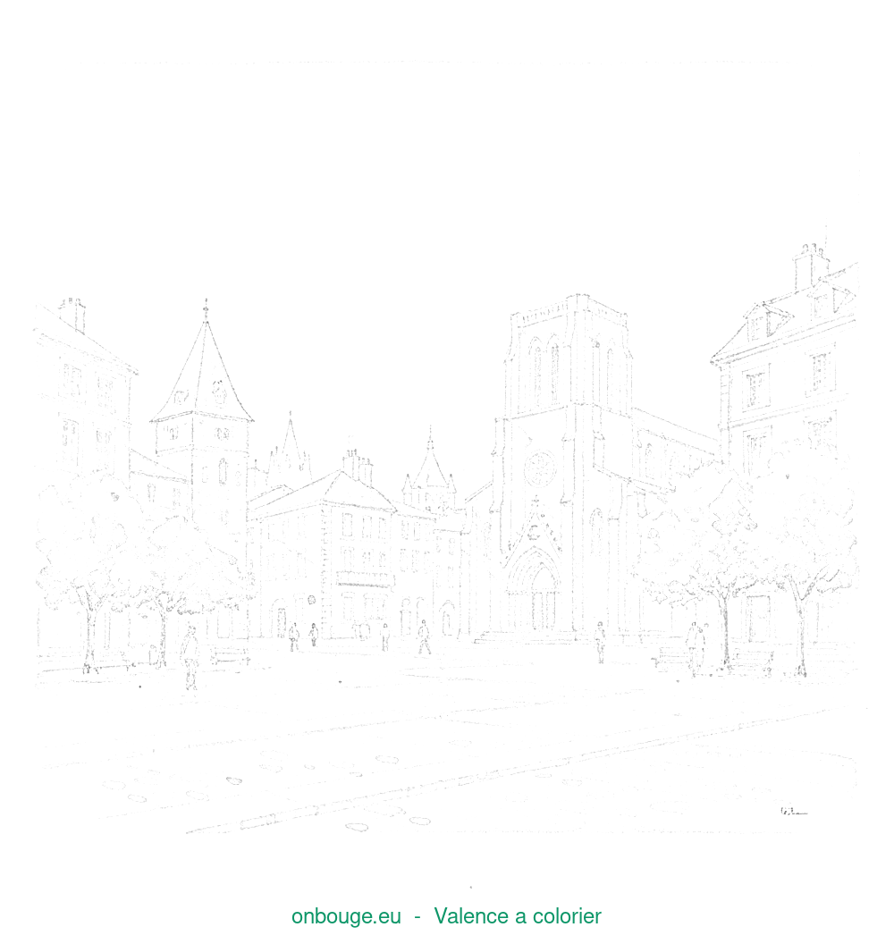 Coloriage de Valence