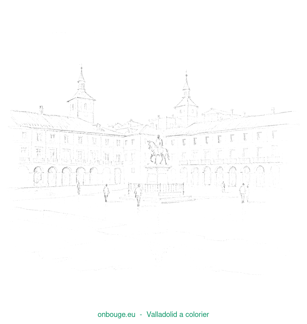 Coloriage de Valladolid